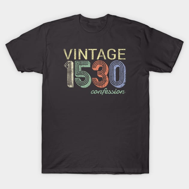 Vintage 1530 Confession T-Shirt by Lemon Creek Press